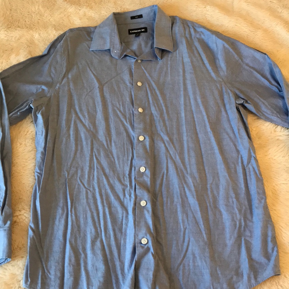 Express Button Down Top - Picture 4 of 4